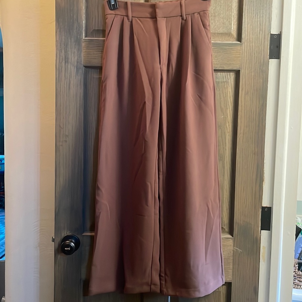 Abercrombie Wide Leg Tailored Pant